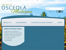 Tablet Screenshot of osceola-county.org